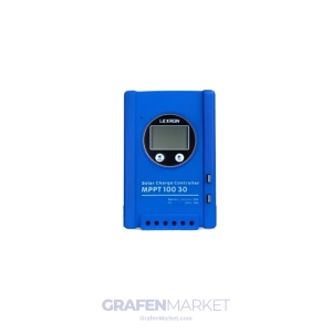 LEXRON 30A MPPT LCD Solar Şarj Kontrol Cihazı - 12/24 V