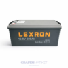 LEXRON 200 Ah 12,8 V (12,8V) Premium Serisi LiFePO4 Lityum Batarya / Akü