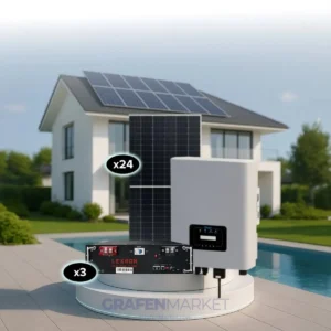 LEXRON 10kW MONOFAZE HİBRİT SİSTEM 2