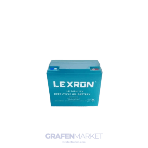 LEXRON 24 Ah 12 V (12V) Nano Karbon Jel Akü / Batarya