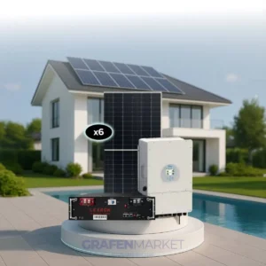 LEXRON 5kW MONOFAZE HİBRİT SİSTEM 1