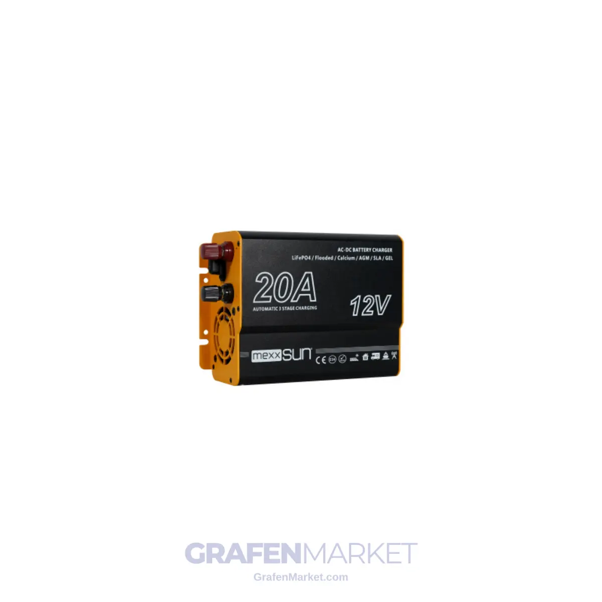 MEXXSUN 12V - 20A AC-DC Akü Şarj Cihazı