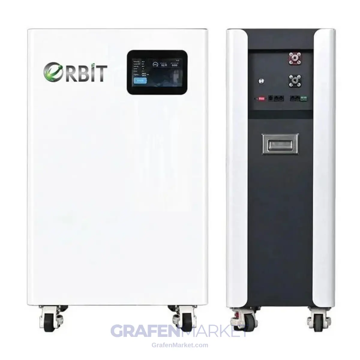 ORBİT 51.2 V 280 Ah LiFePO4 Akü-Low Voltage-Metal Kasa