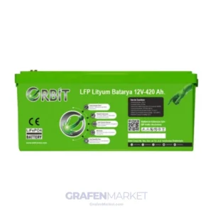 ORBİT 12 V 420 Ah LiFePO4 Akü-Marin Tip-VP