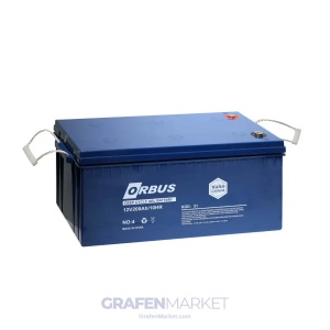 Orbus 12V 200Ah Jel Batarya