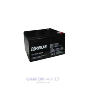 Orbus 12V 12Ah Kuru Batarya