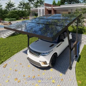 TOMMATECH 1 Araçlık Carport için Çelik Konstrüksiyon