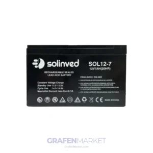 SOLİNVED 12V 7AH Ups Ve Alarm Aküsü