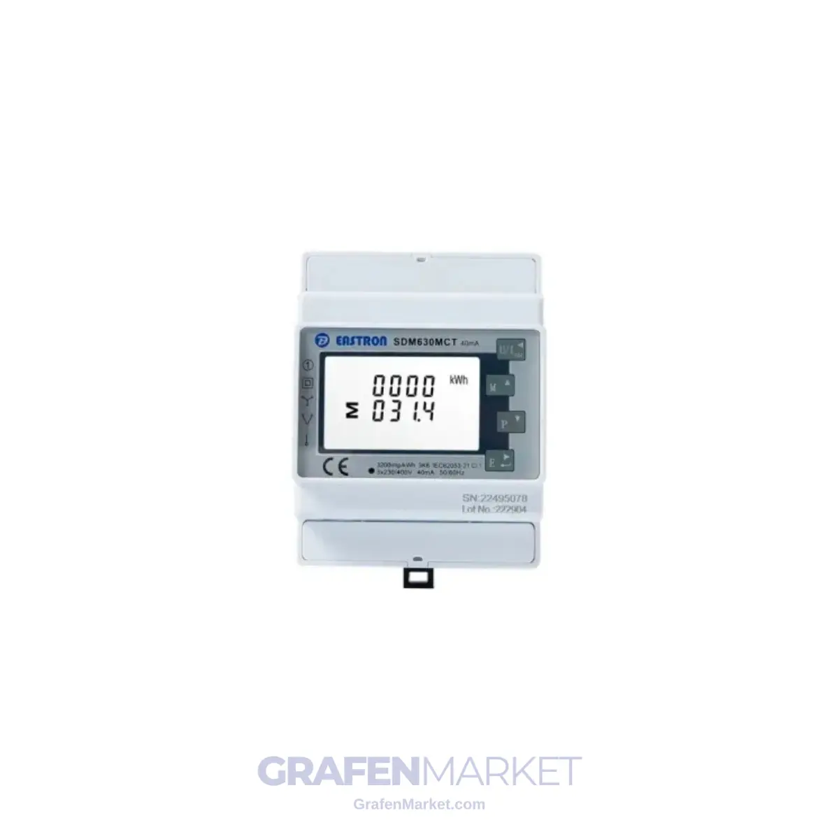 Eastron SDM630-MCT Trifaz Akıllı Sayaç (CT'li)