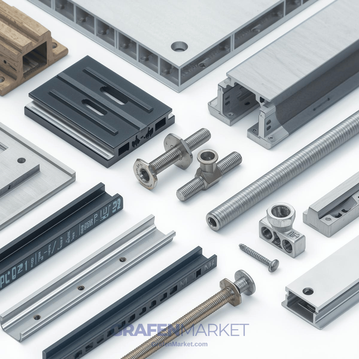 KİREMİT VE KENET ÇATI ANA PROFİLİ (40X40) 240CM