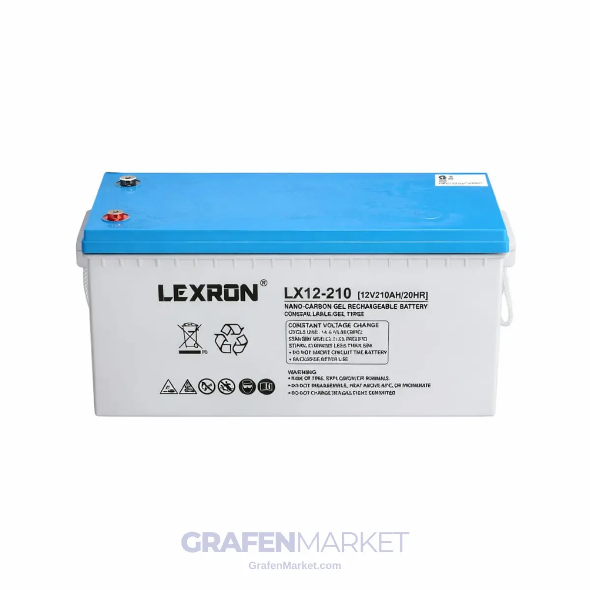 LEXRON 210 Ah 12 V (12V) Nano Karbon Jel Akü / Batarya
