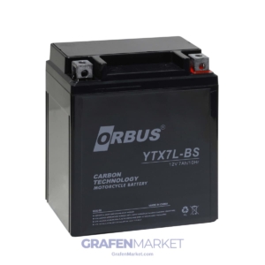 ORBUS YTX7L-BS ASİT İÇİNDE KARBON AKÜ/DİK