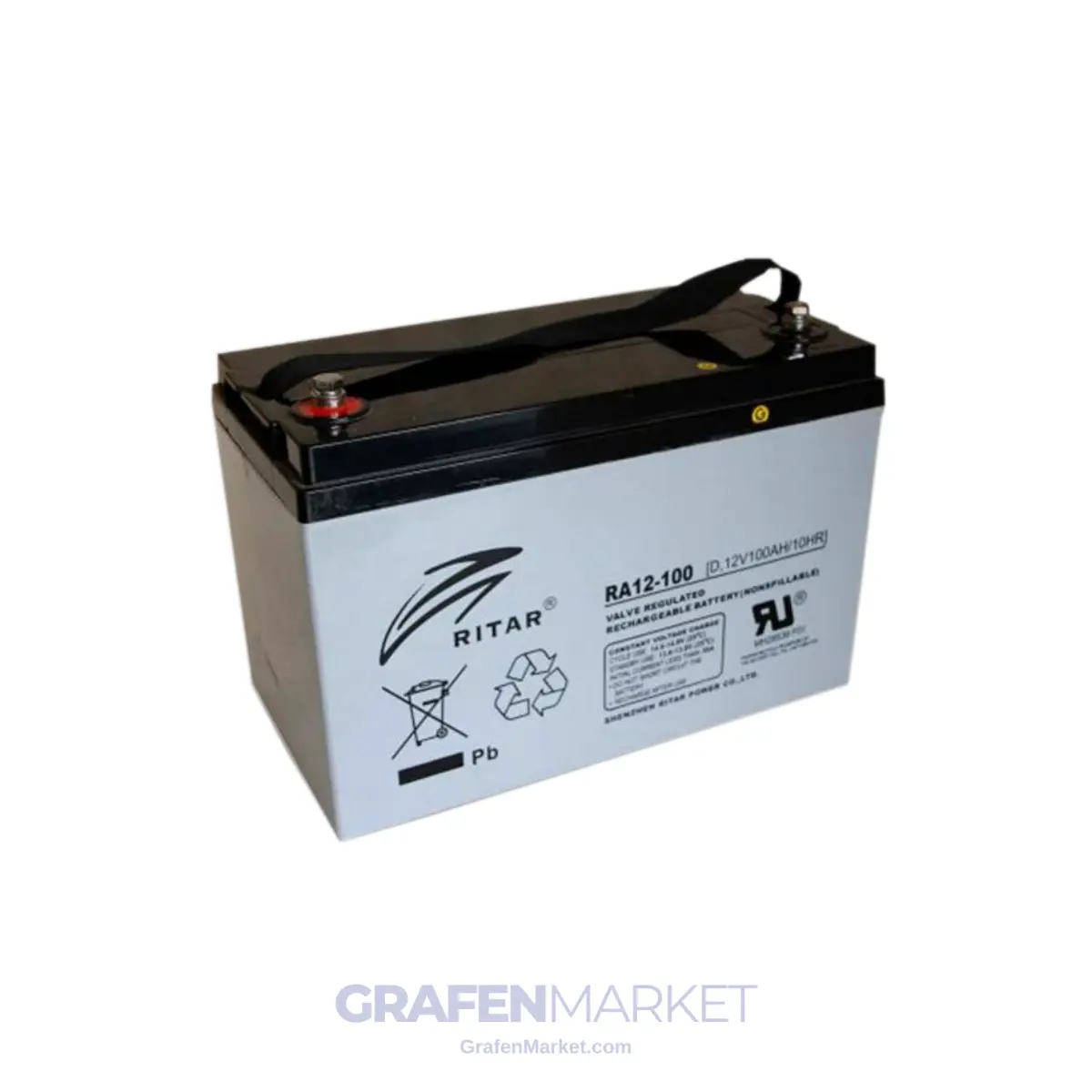 RİTAR 12V 100AH KURU TİP (AGM) RA SERİSİ