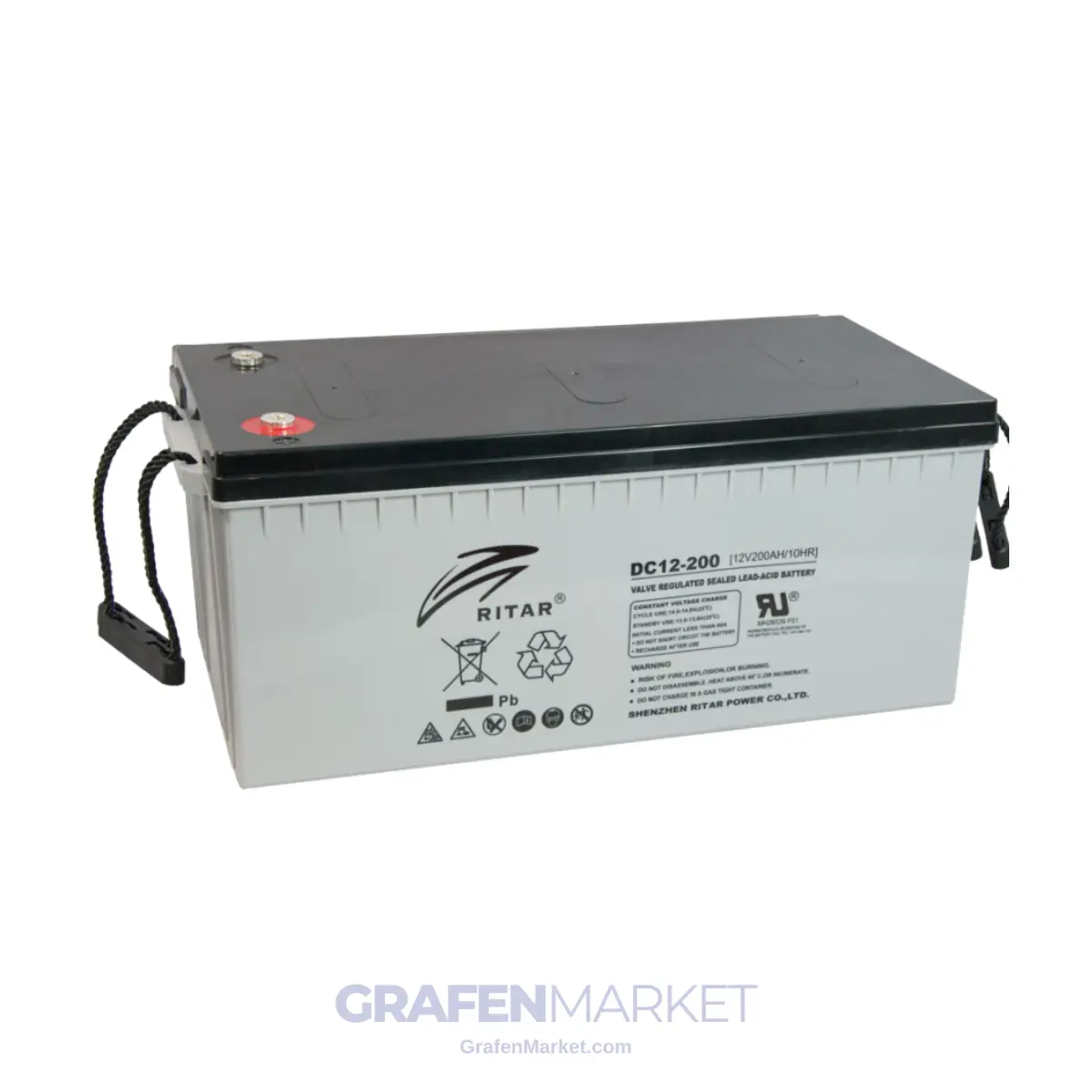 RİTAR 12V 200AH KURU TİP (AGM) RA SERİSİ