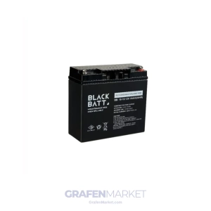 BLACK BATT 12 V 18 Ah Kuru Tip Akü / Batarya