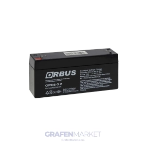 Orbus 6V 3,2Ah Kuru Batarya