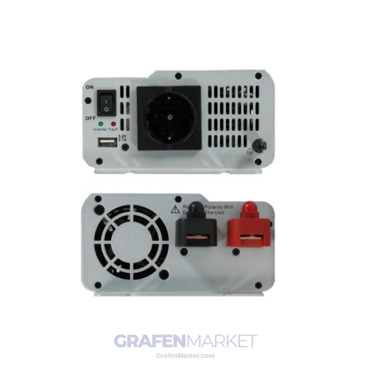 MEXXSUN 1,2 kW (1200W) 24 V Modifiye Sinüs İnverter - Görsel 6