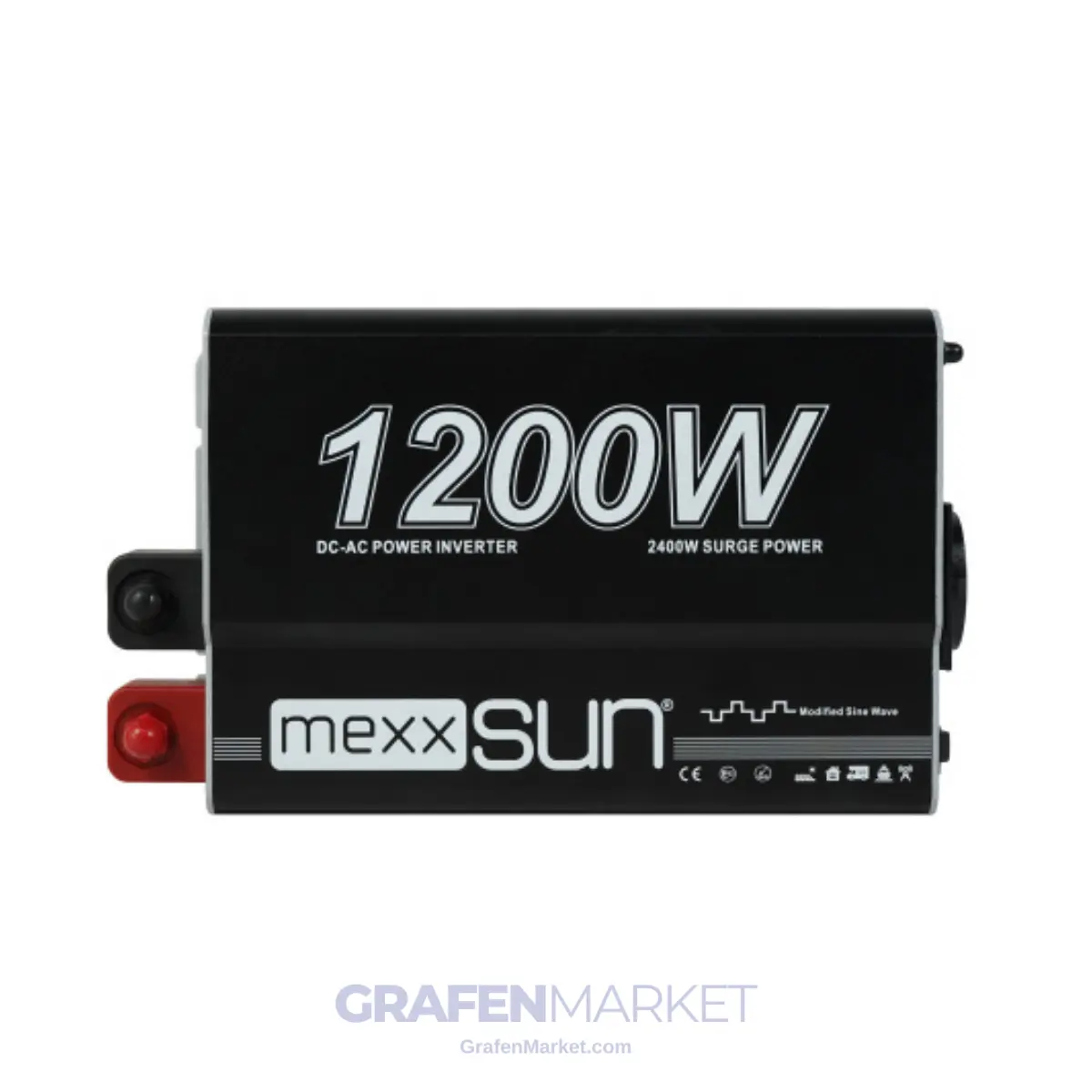 MEXXSUN 1,2 kW (1200W) 24 V Modifiye Sinüs İnverter