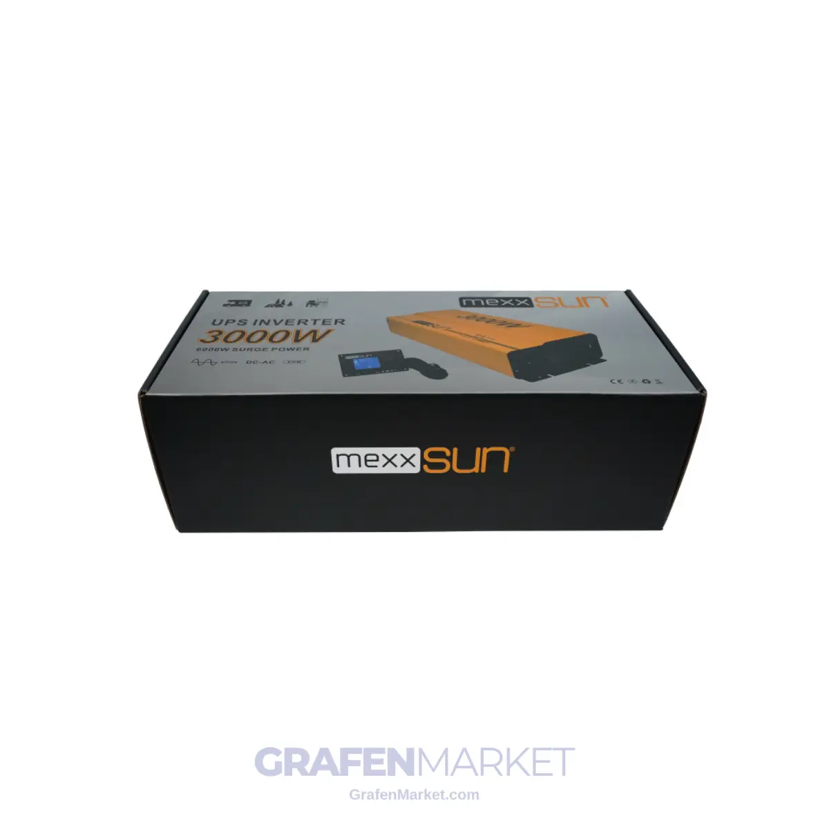 MEXXSUN 3 kW (3000W) 12 V Tam Sinüs UPS İnverter (Remote Ekran) - Görsel 5