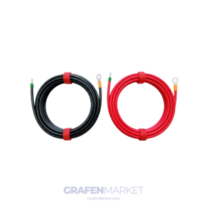 6 mm² Solar Akü Bağlantı Kablosu 2+2 Metre | MPPT Şarj Kontrol Cihazı Akü Kablosu