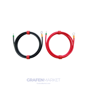 6 mm² Solar Akü Bağlantı Kablosu 1+1 Metre | MPPT Şarj Kontrol Cihazı Akü Kablosu