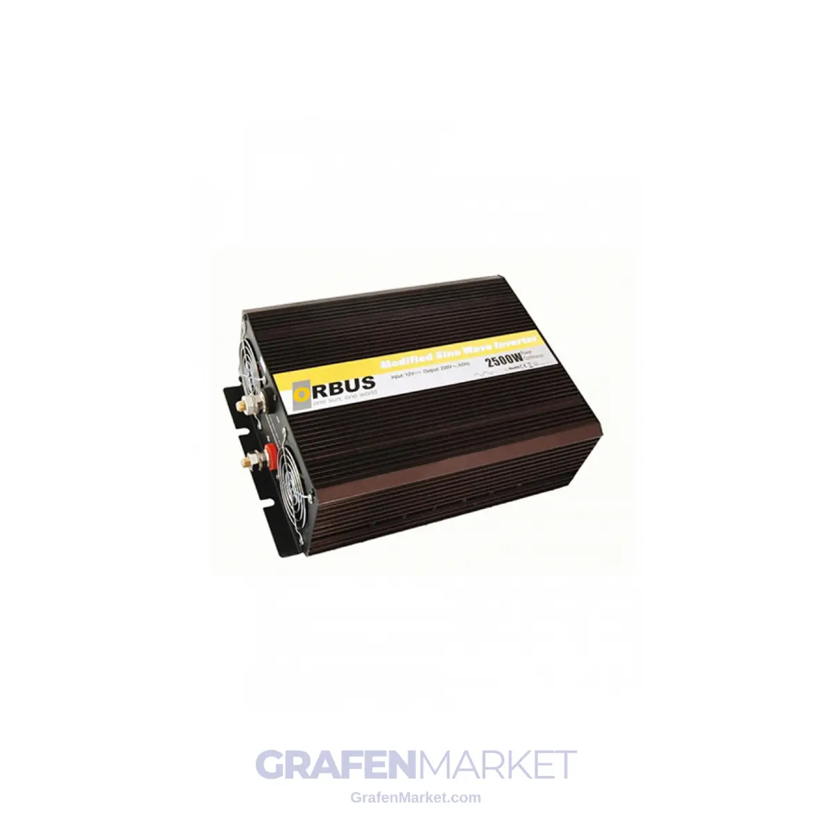 Orbus 2500W (2,5 kW) 12V Modifiye Sinüs İnverter