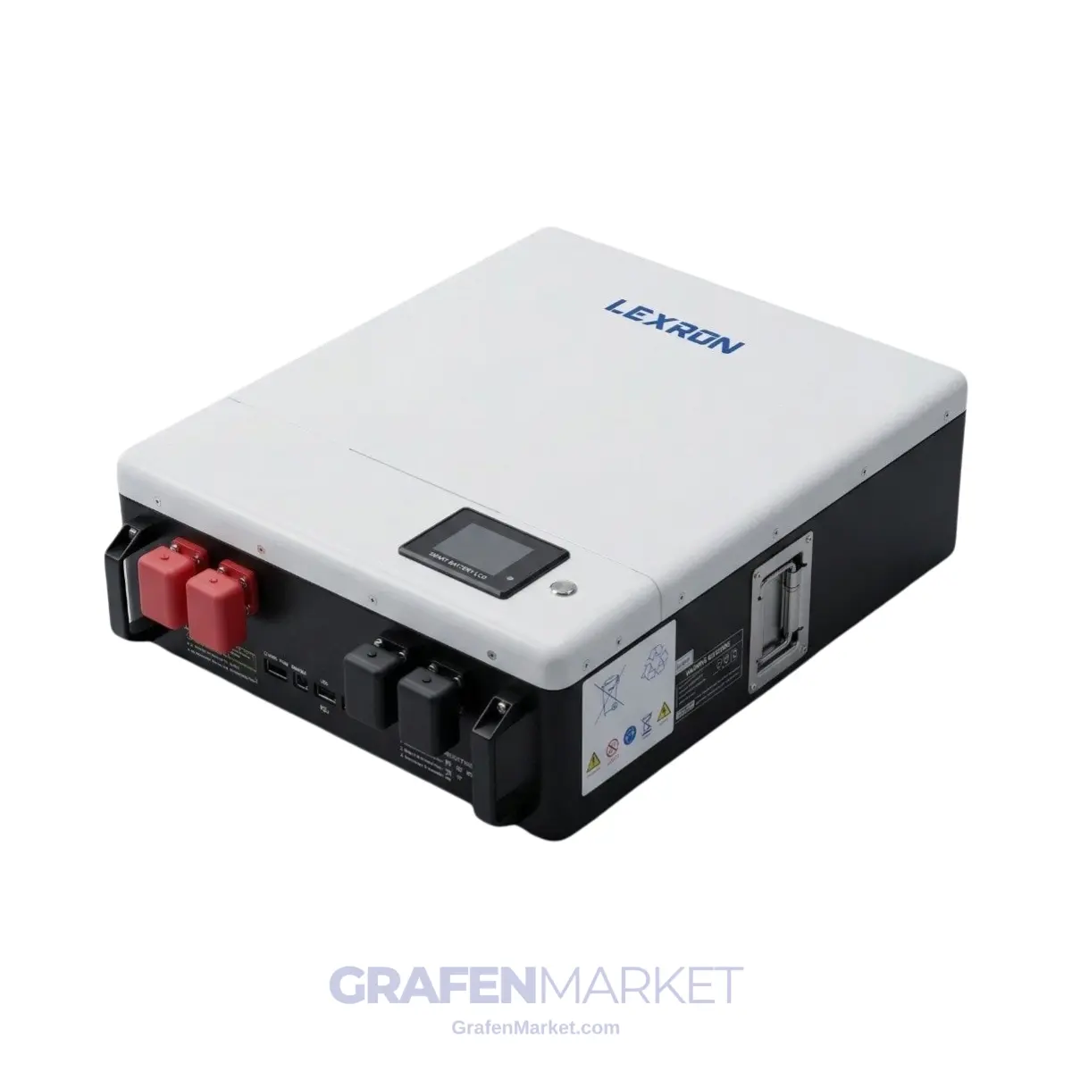 Lexron 100Ah 51,2V Premium Serisi Lityum Batarya / Akü | Duvar Tipi